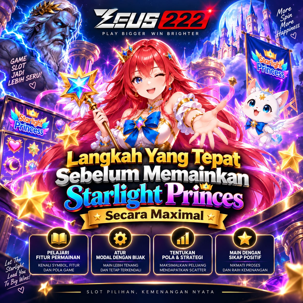 ZEUS222 $ Langkah Mengambil Keputusan Saat Mendapatkan Free Spin Sweet Bonanza